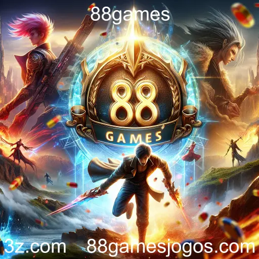 Imagem promocional da 88games mostrando a plataforma e suas vantagens